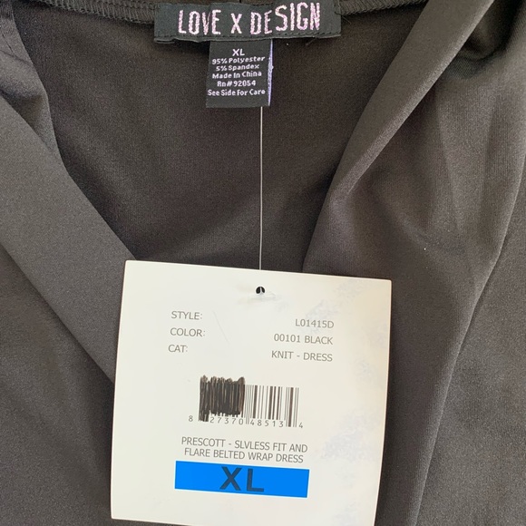 Love by Design Prescott dress in black - Picture 3 of 3